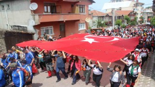 95 kilometrelik ‘Atatürk ve İstiklal Yolu Yürüyüşü başladı