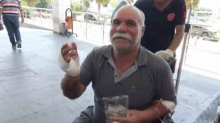Acemi kasap hastanelik oldu: Dana kesecektik, kendimizi kestik