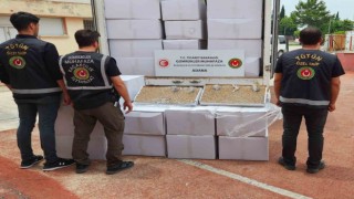 Adanada 1 milyon 125 bin kaçak makaron ele geçirildi