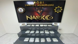 Ağrıda 6 kilo 210 gram skunk ele geçirildi
