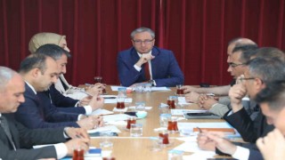 Ağrıda İlçe Milli Eğitim Müdürleri toplantısı yapıldı
