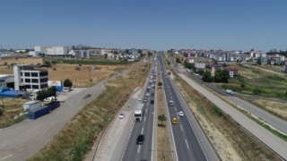 Akın akın geliyorlar: Tekirdağda tatil yoğunluğu