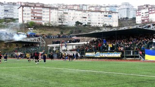 Alaplılı taraftarlar yeni tribün istiyor