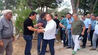 Ali Ağaoğlu arkadaşını acı gününde yalnız bırakmadı