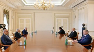 Aliyev, Binali Yıldırımı kabul etti