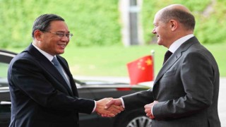 Almanya Başbakanı Scholz ile Çin Başbakanı Li bir araya geldi