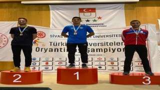Anadolu Üniversitesi Oryantiring sporcusu altın madalya ile döndü