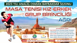 ANALİG Grup Müsabakaları Ağrıda yapılacak