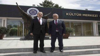 Anayasa Mahkemesi Üyesi Akyel, Rektör Çomaklının misafiri oldu