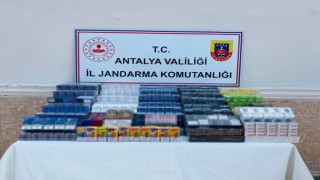 Antalyada jandarmadan kaçak sigara operasyonu