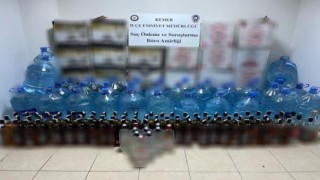 Antalyada müşterilerine sahte/kaçak alkol veren otel sahibi yakalandı