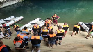 Antalyanın düğmeli evlerinde yılda 8 bin kişi konaklıyor