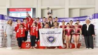 Antalyaspordan cimnastikte iki Türkiye derecesi