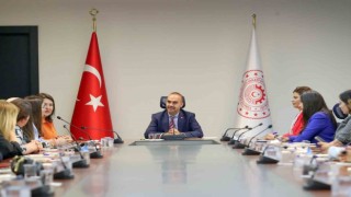 AOSBnin Kadın Sanayicileri, Bakan Kacır ile görüştü