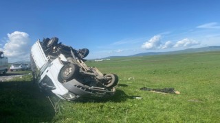Ardahan'da trafik kazası: 1 ölü, 2 yaralı