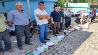 Asırlık gelenekle her eve pişmiş et gidiyor