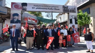 Atatürkün Urlaya gelişinin 97. yılı coşkuyla kutlandı