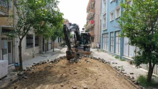 Aydın Büyükşehir Belediyesi Çinenin yollarını yeniliyor