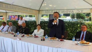 Aydın protokolü bayramlaştı