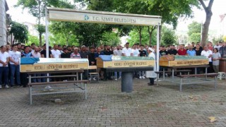 Aynı aileden 3 kişi kazada ölmüştü: Gözyaşlarıyla son yolculuklarına uğurlandılar