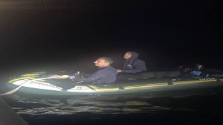 Ayvacık açıklarında 2 kaçak göçmen yakalandı