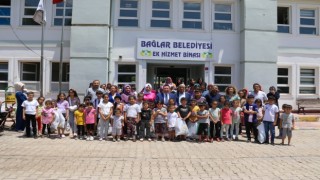 Bağlarlı çocuklar bayram öncesi sevindirildi