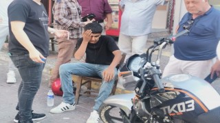 Bandırmada trafik kazasında 1 kişi yaralandı