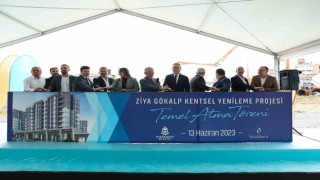 Başakşehir Ziya Gökalp Mahallesinde kentsel yenileme başladı