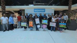 Başakşehirli çocuklar resim yarışmasında marifetlerini gösterdi