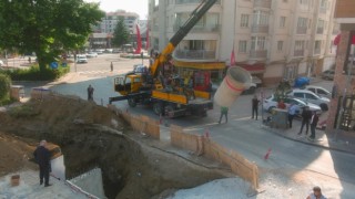 Başkan Bakkalcıoğlu altyapı çalışmalarına katıldı