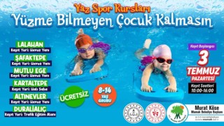 Başkan Murat Köse: “Bu yaz da yüzme bilmeyen binlerce çocuk yüzme öğrenecek”