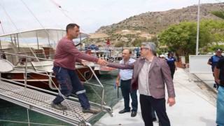 Başkan Oktay, Selimiye ve Bozburunda incelemelerde bulundu