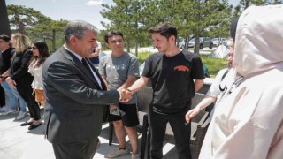 Başkan Vekili Abdullah Damcı, Sosyoloji Kampında gençlerle bir araya geldi