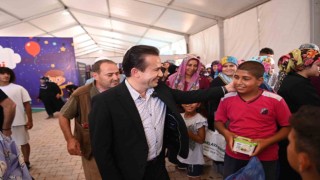 Başkan Yazıcı, Kırıkhandaki konteyner kentleri ziyaret etti