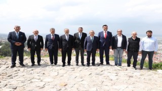 Başkanlara şehri tanıttı