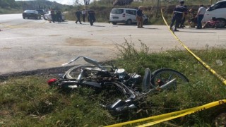 Bilecikte hafifi ticari araç ile motosiklet çarpıştı: 1 ağır yaralı