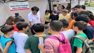 Bilgievi öğrencileri Sur Bilim Şenliğine katıldı