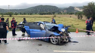 Burdurda feci kaza: 5 ölü, 2si ağır 5 yaralı