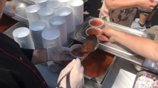 Bursada 600 yılı aşkın köfteli çorba geleneği devam ediyor