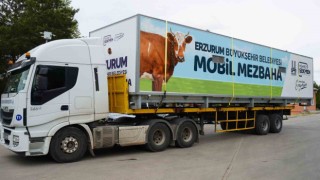 Büyükşehirden kardeş şehir Adıyamana mobil mezbaha