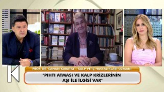 Canan Karataydan aşının yan etkilerine karşı öneriler