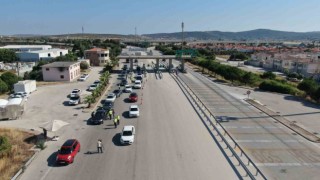 Çeşmede tatilci yoğunluğu başladı