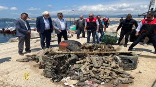 Çevre Gününde dalgıçların denizden çıkardıkları şaşkına çevirdi
