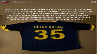 Cihan Aktaş, ‘Bucaspor 1928 satılıyor iddialarını yalanladı