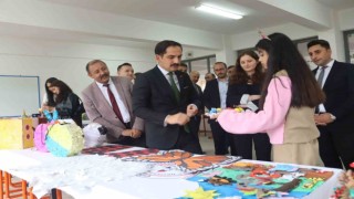 Çıldırlı öğrencilerden el emeği göz nuru sergi