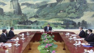 Çin Devlet Başkanı Xi, ABD Dışişleri Bakanı Blinken ile görüştü