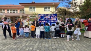 Çukurçayır Anaokulu e-twining proje sergisine ilgi