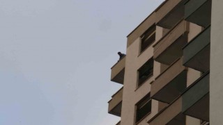 Cüzdanı çalınınca ağır hasarlı binanın damına çıkarak intihara kalkıştı