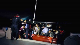 Datçada 18 düzensiz göçmen kurtarıldı