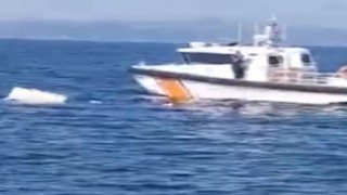 Denizden buzdolabı çıktı
